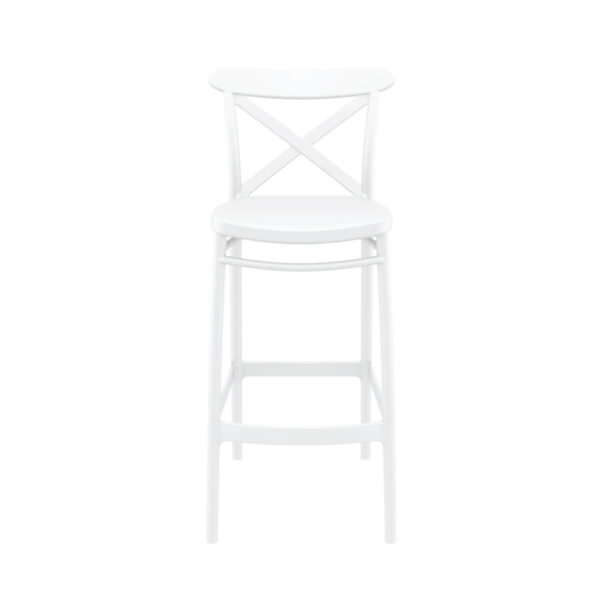 Cross Back High Bar Chair - Image 7