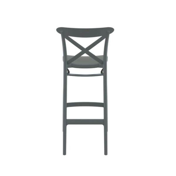 Cross Back High Bar Chair - Image 14
