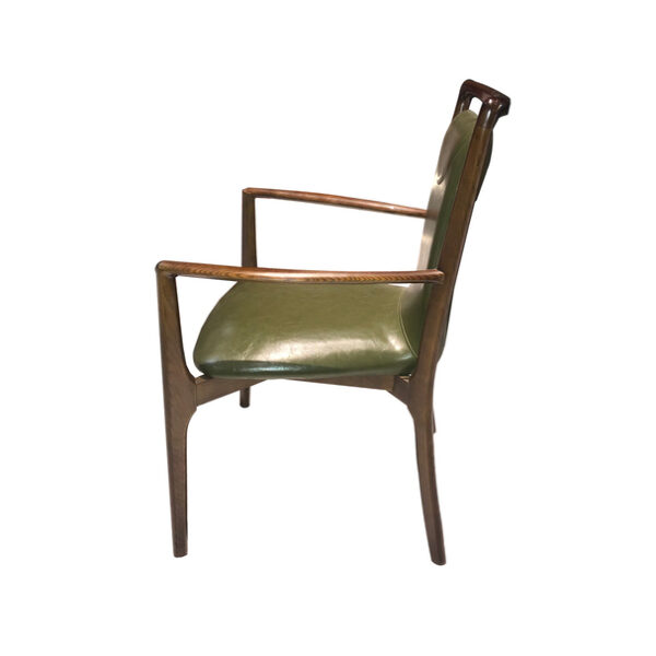 Solid Beech Wood Armchair - Image 4