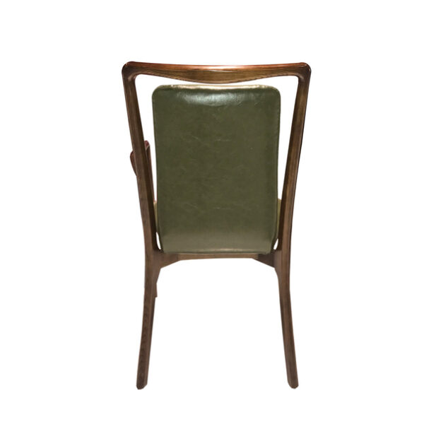 Solid Beech Wood Armchair - Image 6