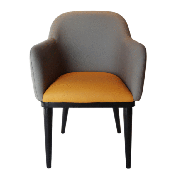 Classical Customize ArmChair with Powder Coated Metal Legs - Image 4