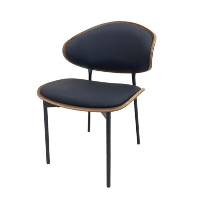 PU Cushion Metal Restaurant Chair