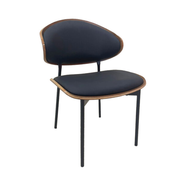 PU Cushion Metal Restaurant Chair - Image 6