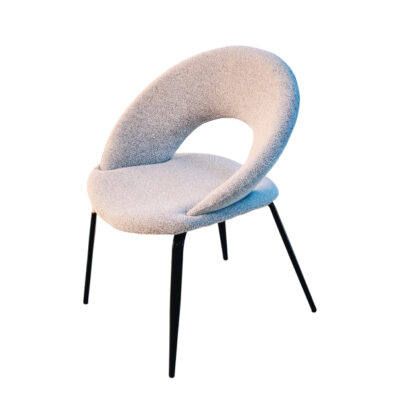 Modern Dining Chair with Metal Frame