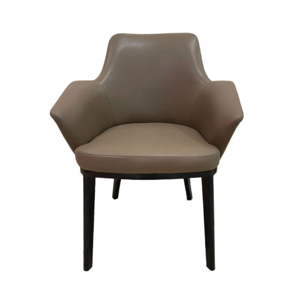 Modern Design High End Leather Dining Chair - Image 3