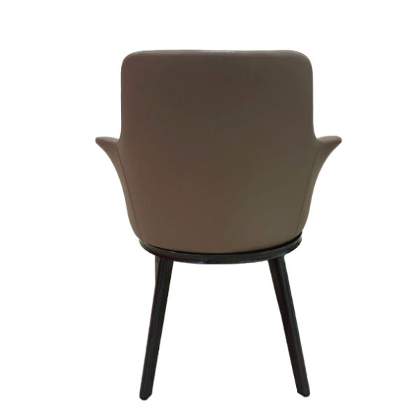 Modern Design High End Leather Dining Chair - Image 2