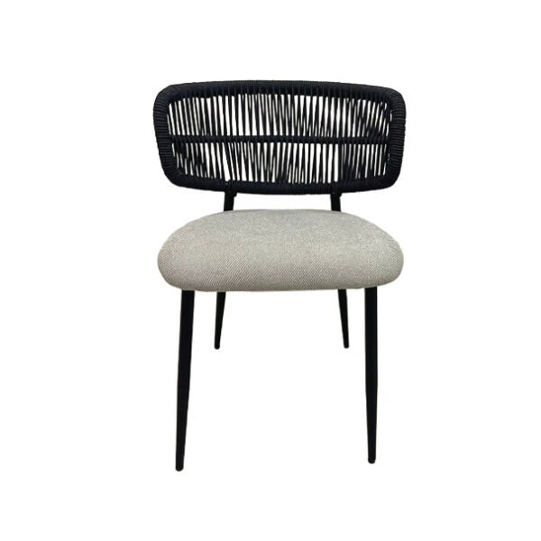 Modern Dining Chair with Metal Legs - Image 4