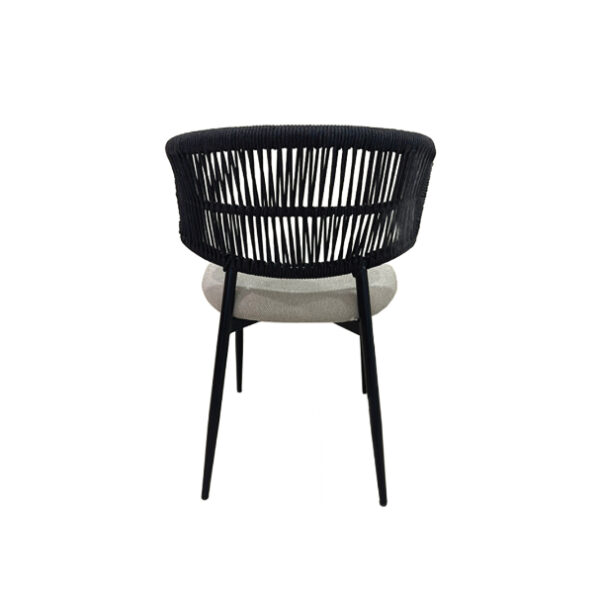 Modern Dining Chair with Metal Legs - Image 2