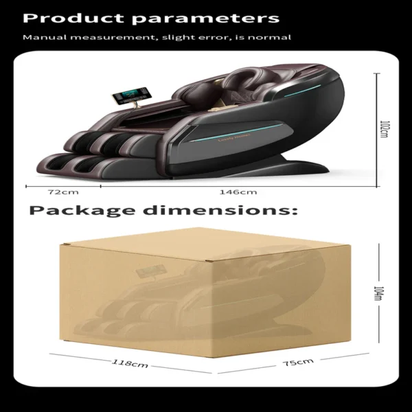 Full Body massage Chair Black - Image 10
