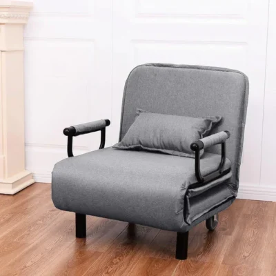 Convertible Sofa Bed Grey