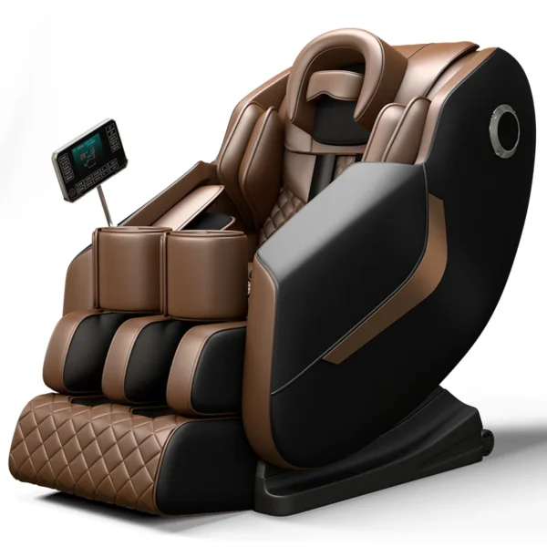 Full Body Massage Chair - Brown - Image 3