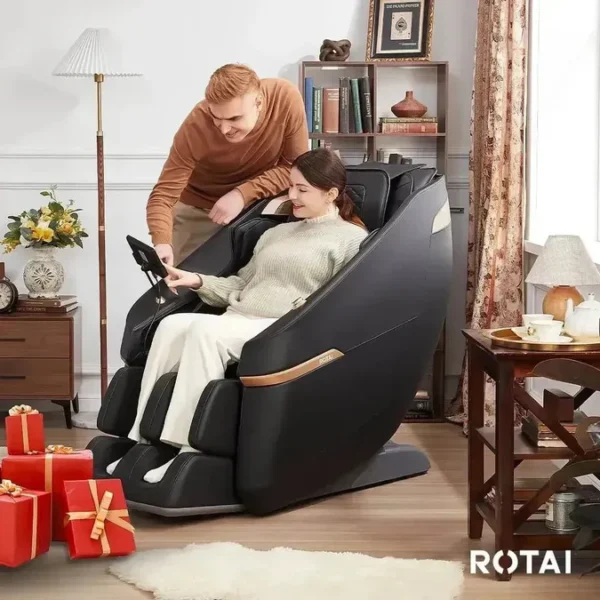 Ekanite 2 in 1 Massage Chair and Sofa (Black) - Image 11