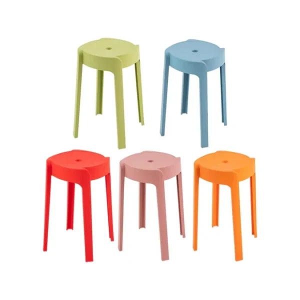 Lightweight Plastic Stackable Stools - Image 12
