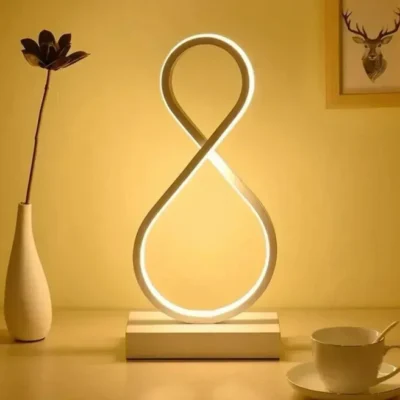 Multi-Color 8 Shaped Infinity Table Lamp