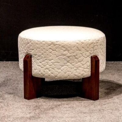 Mellow Round Pouf