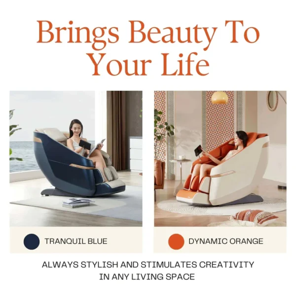 Jimny Massage Chair (Orange) - Image 3
