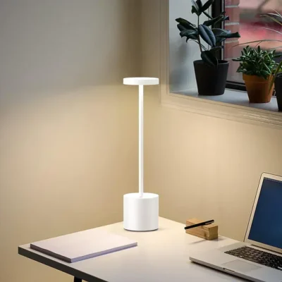Touch Sensor Table Lamp White