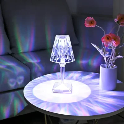 Crystal Touch Table Lamp LED Night Light