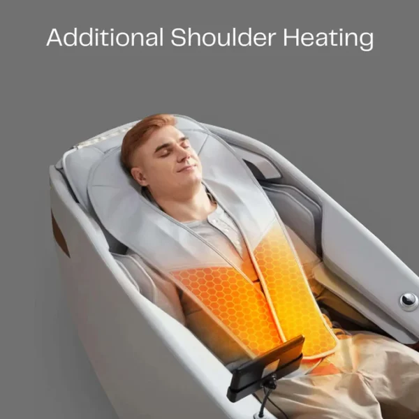Ekanite 2 in 1 Massage Chair and Sofa (Grey) - Image 8