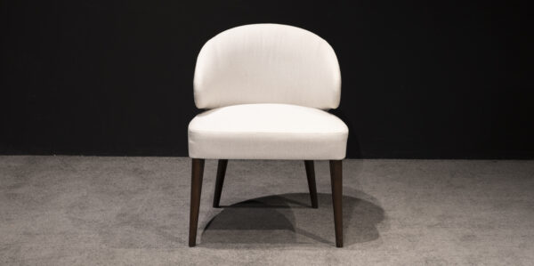 Curved Back Dining Chair Collection in Mixed Upholstery - Image 7