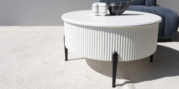 Larson Wooden Top Coffee Table - Image 5