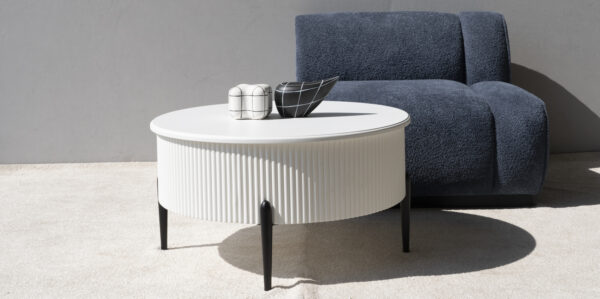 Larson Wooden Top Coffee Table - Image 2
