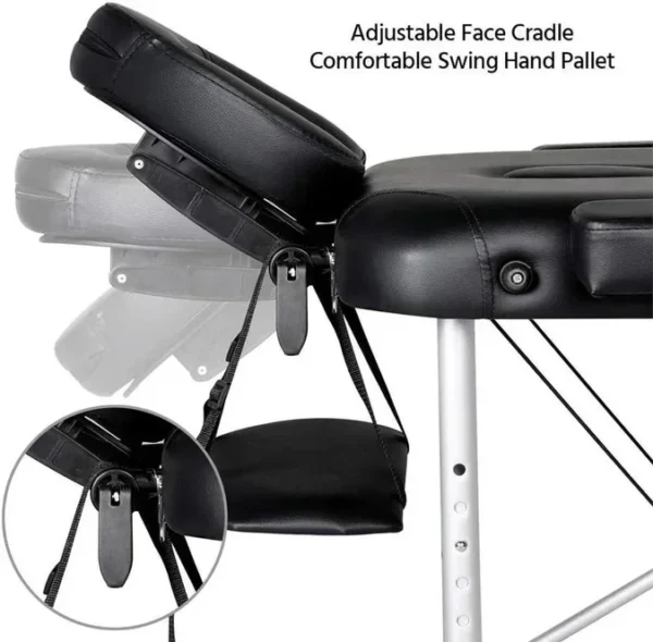Three Foldable Massage Bed - Image 4