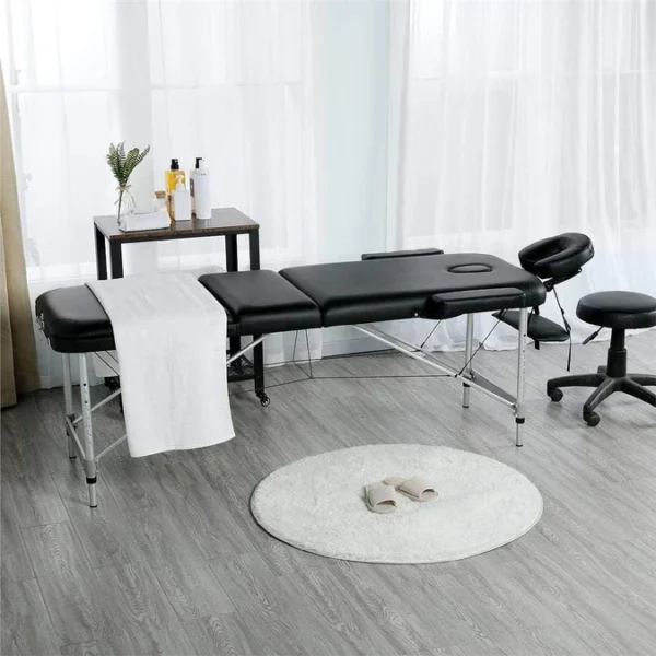 Three Foldable Massage Bed