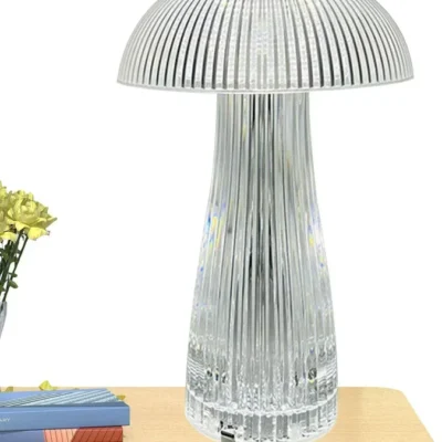 Mushroom Style Crystal Touch Table Lamp