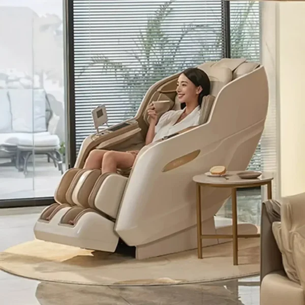 Royal Signature White Massage Chair - Image 8