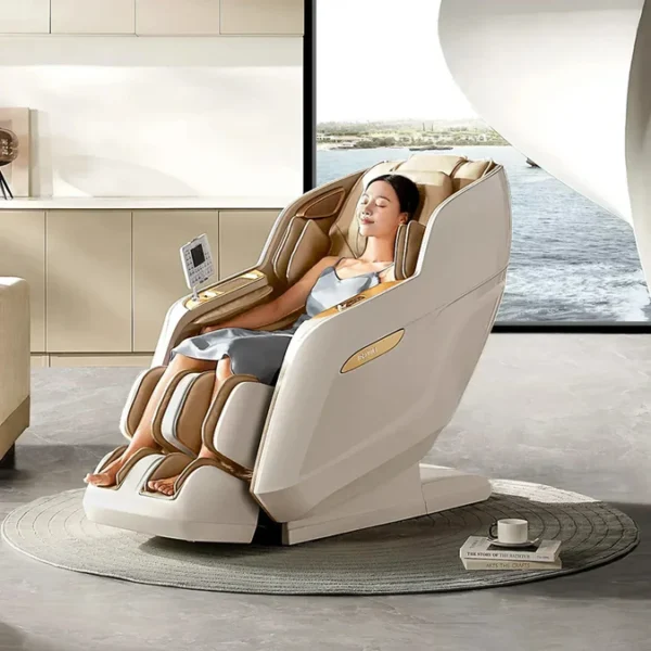 Royal Signature White Massage Chair - Image 9