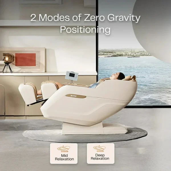 Royal Signature White Massage Chair - Image 5