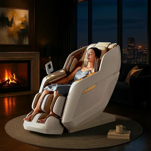 Royal Signature White Massage Chair - Image 10