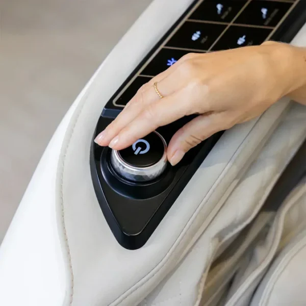 Advanced AI Robotic Beige Massage Chair - Image 3