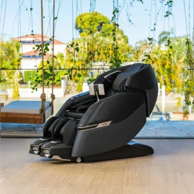 Advanced AI Robotic Space Black Massage Chair