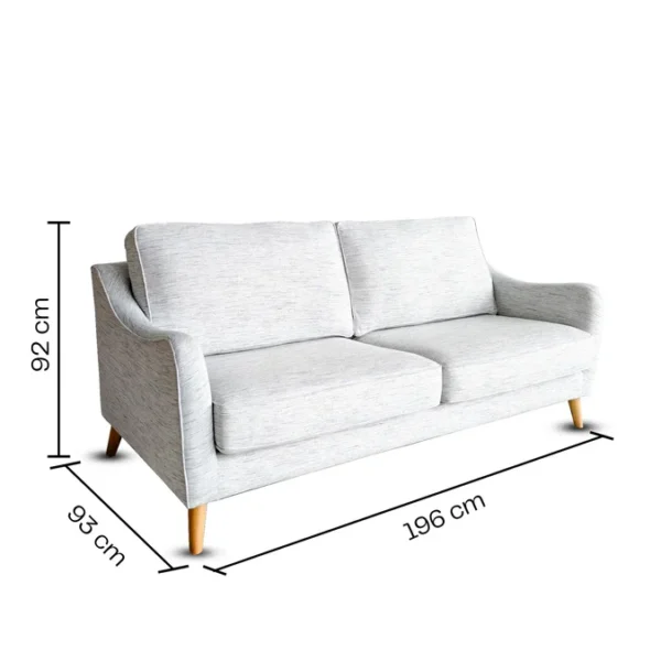 Maddox 3-Seater Sofa - Image 2