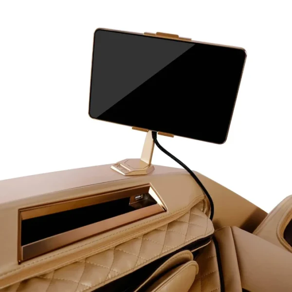 AI Robotic Massage Chair (Sleek Golden) - Image 5