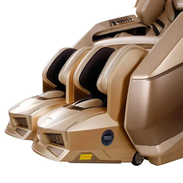 AI Robotic Massage Chair (Sleek Golden) - Image 3