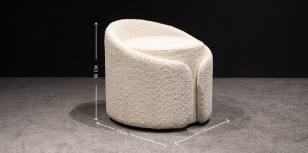 Tufty Plush Pouf - Image 2