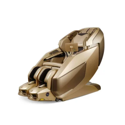 AI Robotic Massage Chair (Sleek Golden)