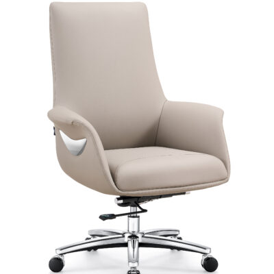Low Back Office Chair – Premium Executive PU Leather Chair with Height Adjustment