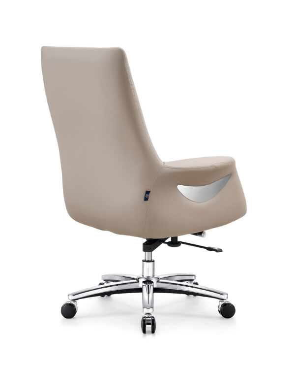 Low Back Office Chair – Premium Executive PU Leather Chair with Height Adjustment - Image 3