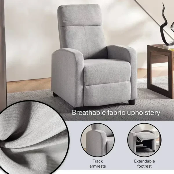 Solvani Manual Recliner Chair - Image 9