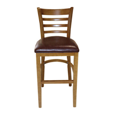 Solid Beech Wood High Bar Chair