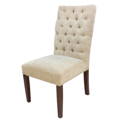 Reupholstery Dining Chair with Beech Solid Wood Frame