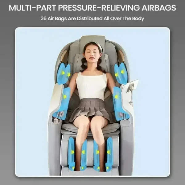 Royal Omega Massage Chair (Grey) - Image 13