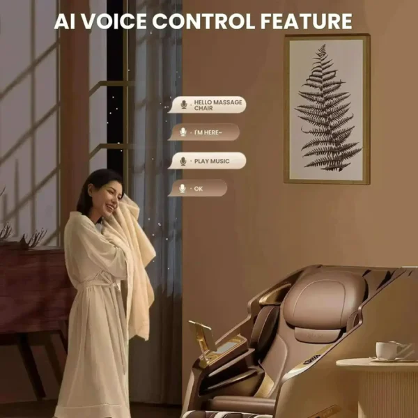 Royal Magestic Pro Massage Chair (Brown) - Image 8