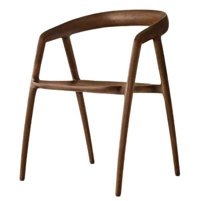 Solid American Oak Wood Dining Chair