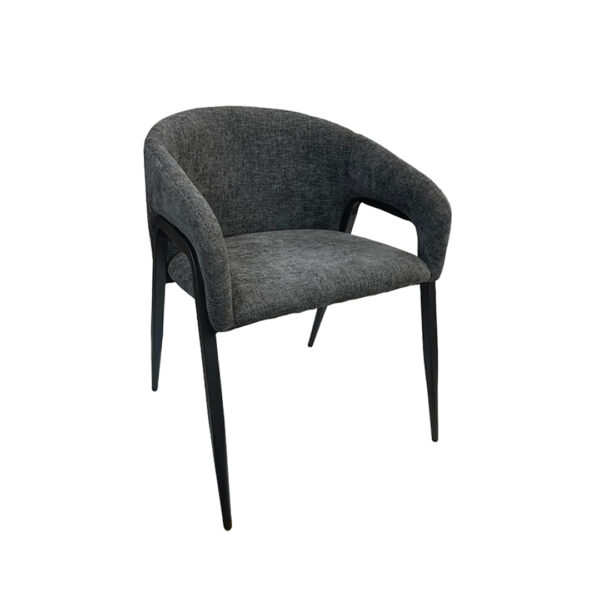 Luxury Dining Chair with Metal Frame - Image 2