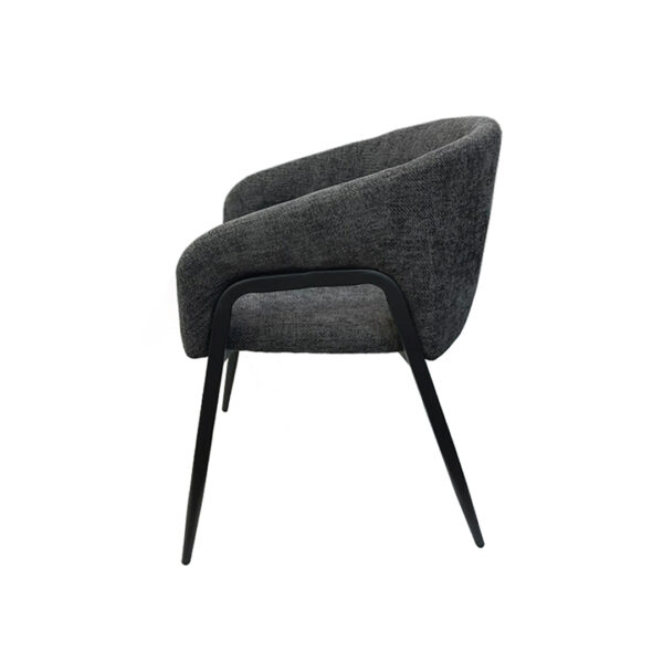 Luxury Dining Chair with Metal Frame - Image 4
